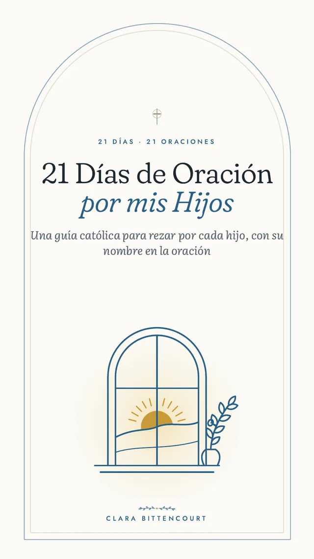 Portada de la guía 21 Días de Oración por mis Hijos