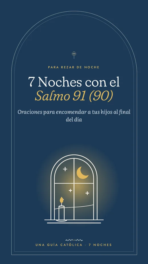 Portada de 7 Noches con el Salmo 91 (90)